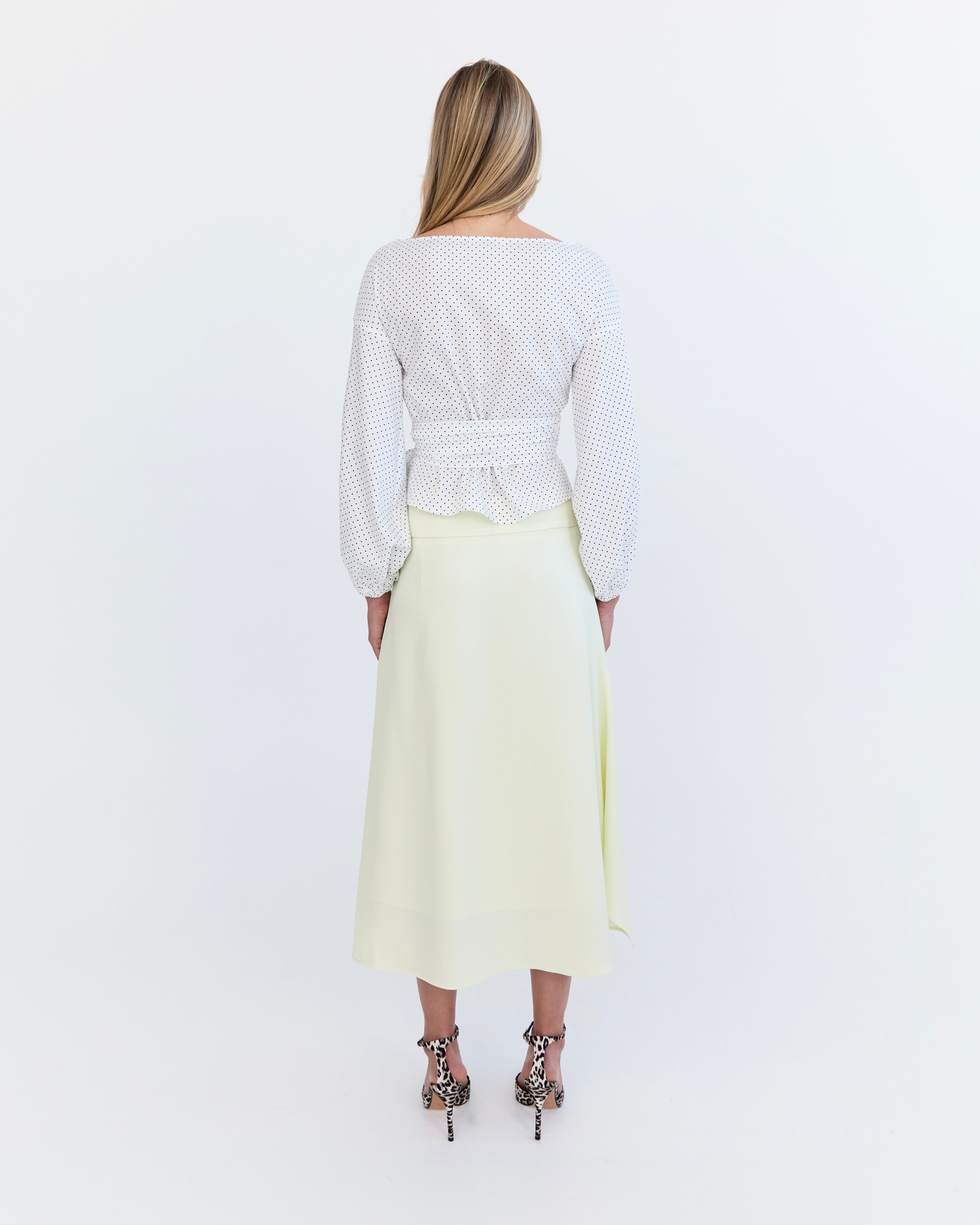 Antonette Blouse - Polka Dot