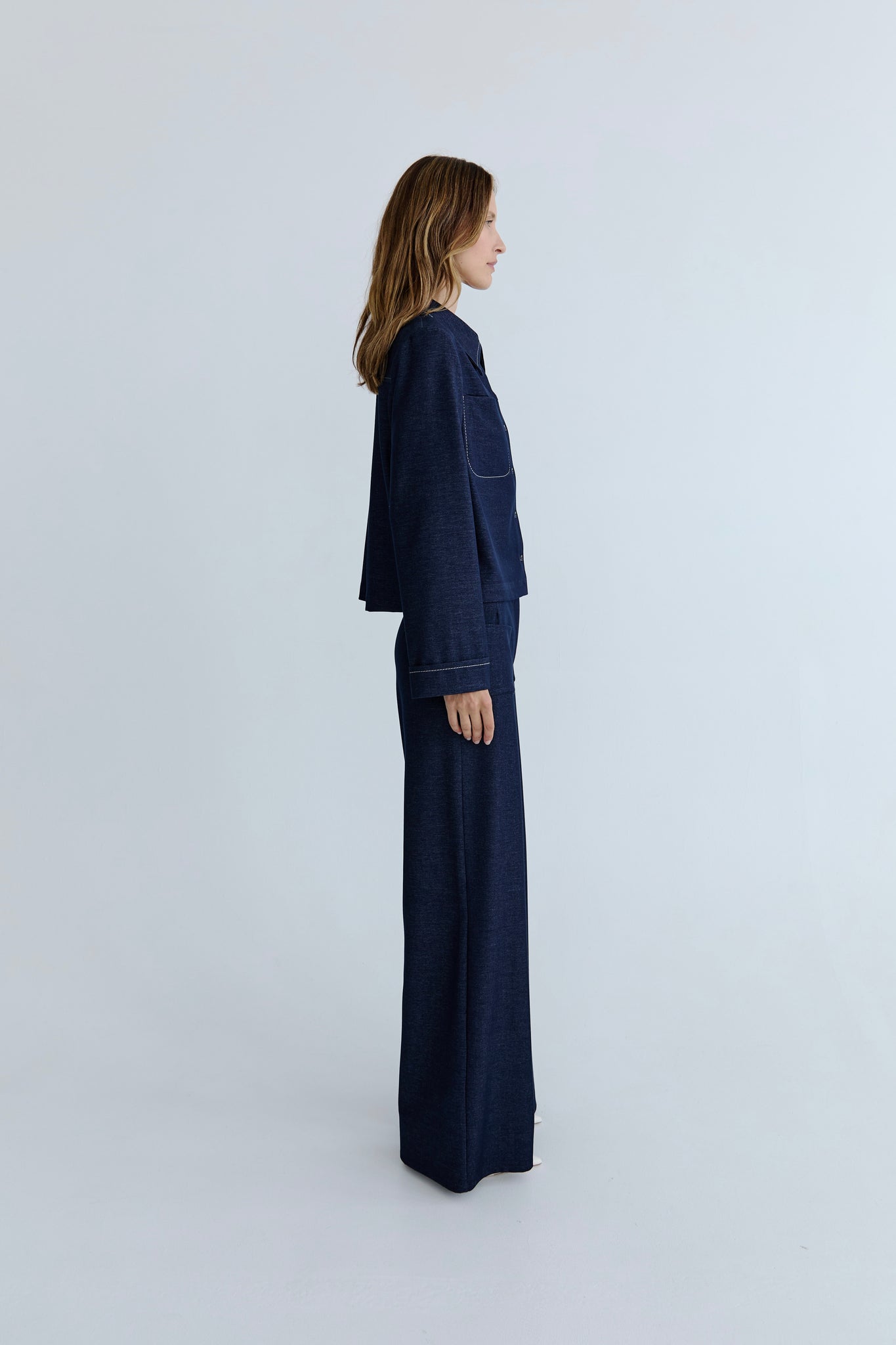 Lottie Shirt - Indigo