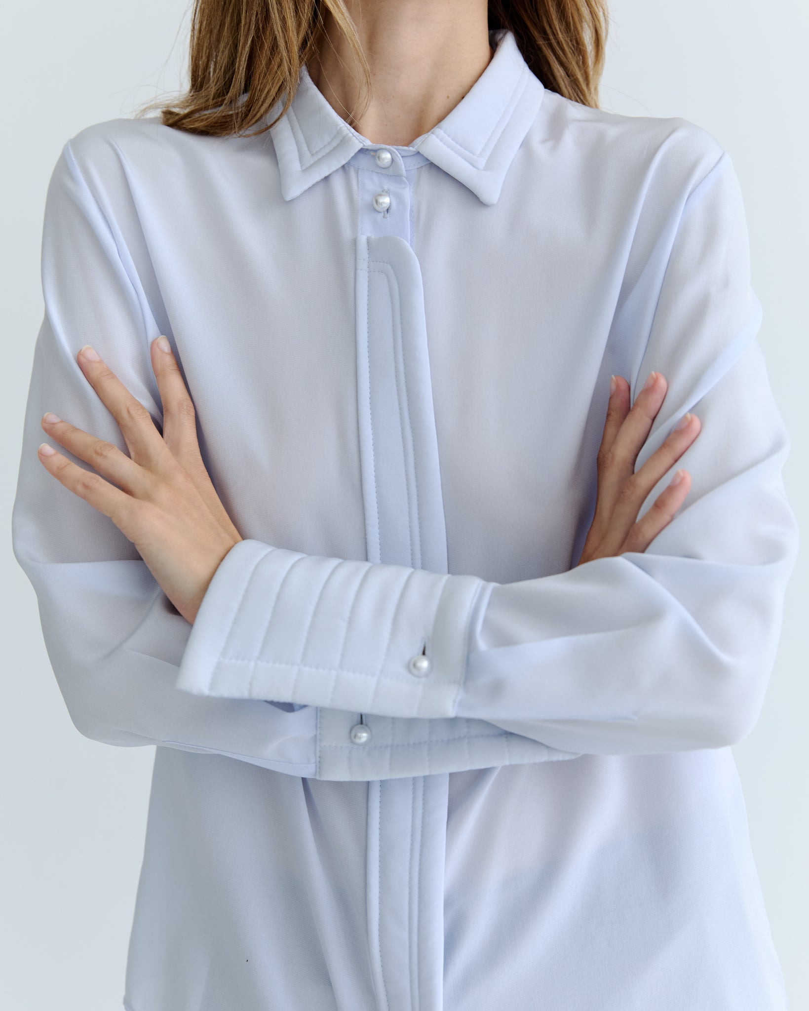 Sylvie Shirt - Powder Blue