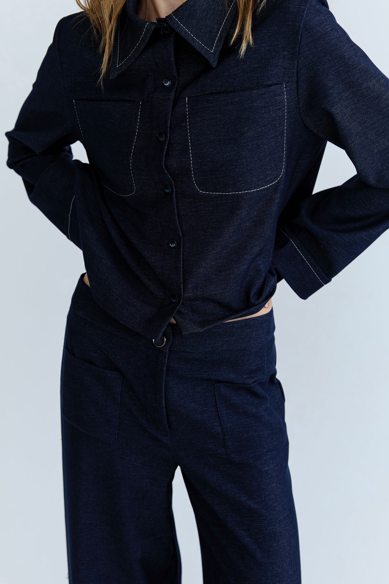 Charlotte Pant - Indigo