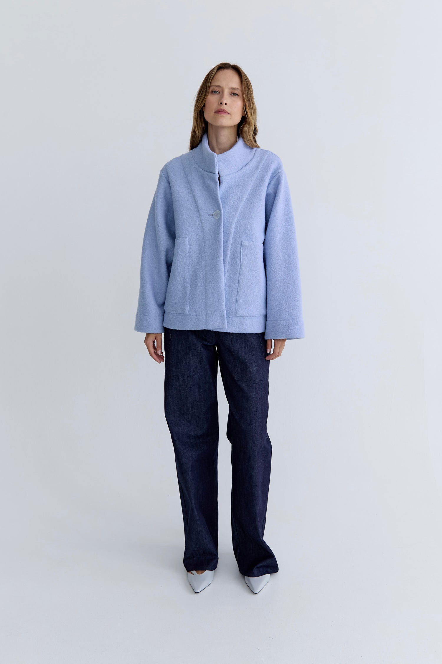 Aude Jacket - Cornflower