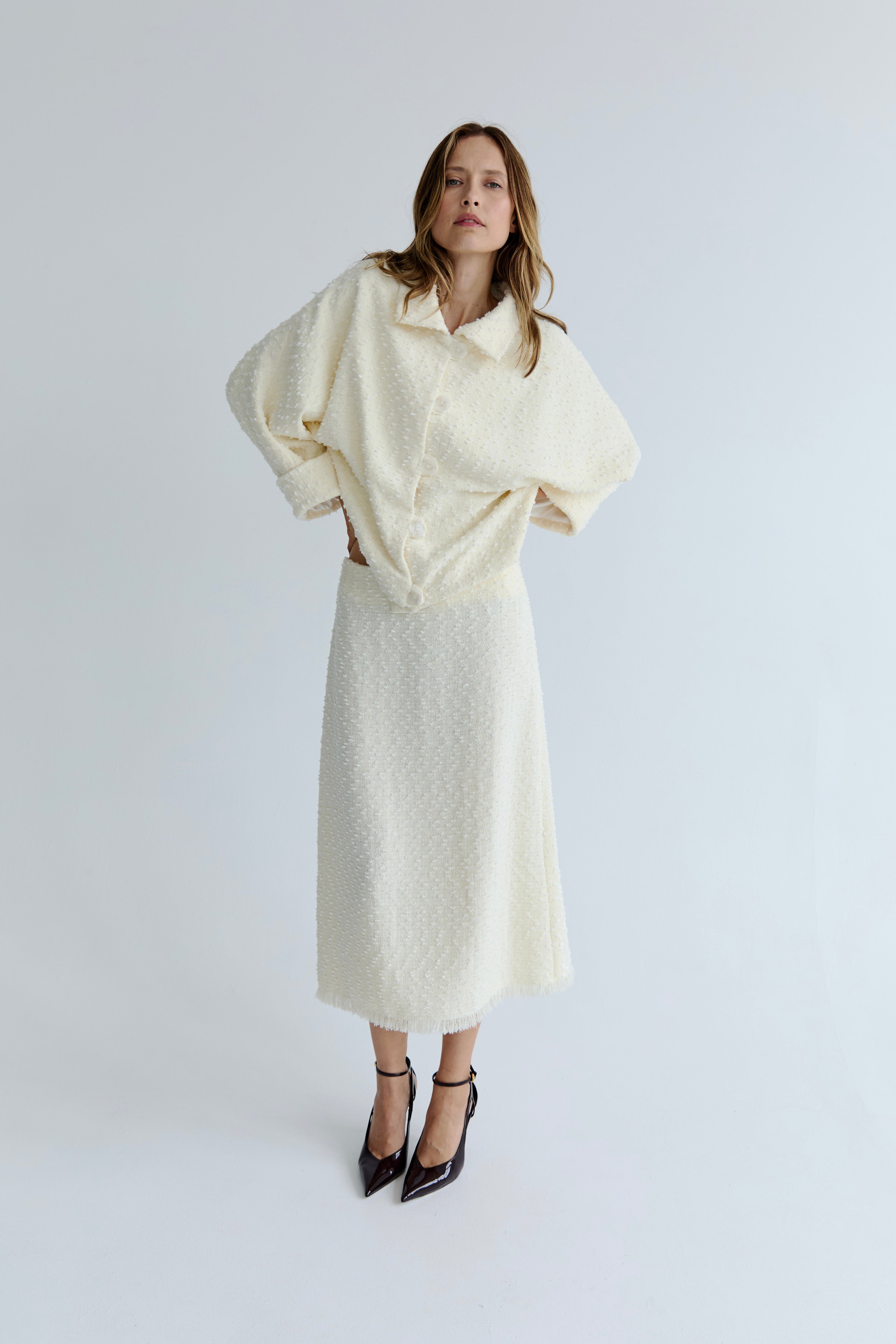 Celine Skirt - Butter Cream