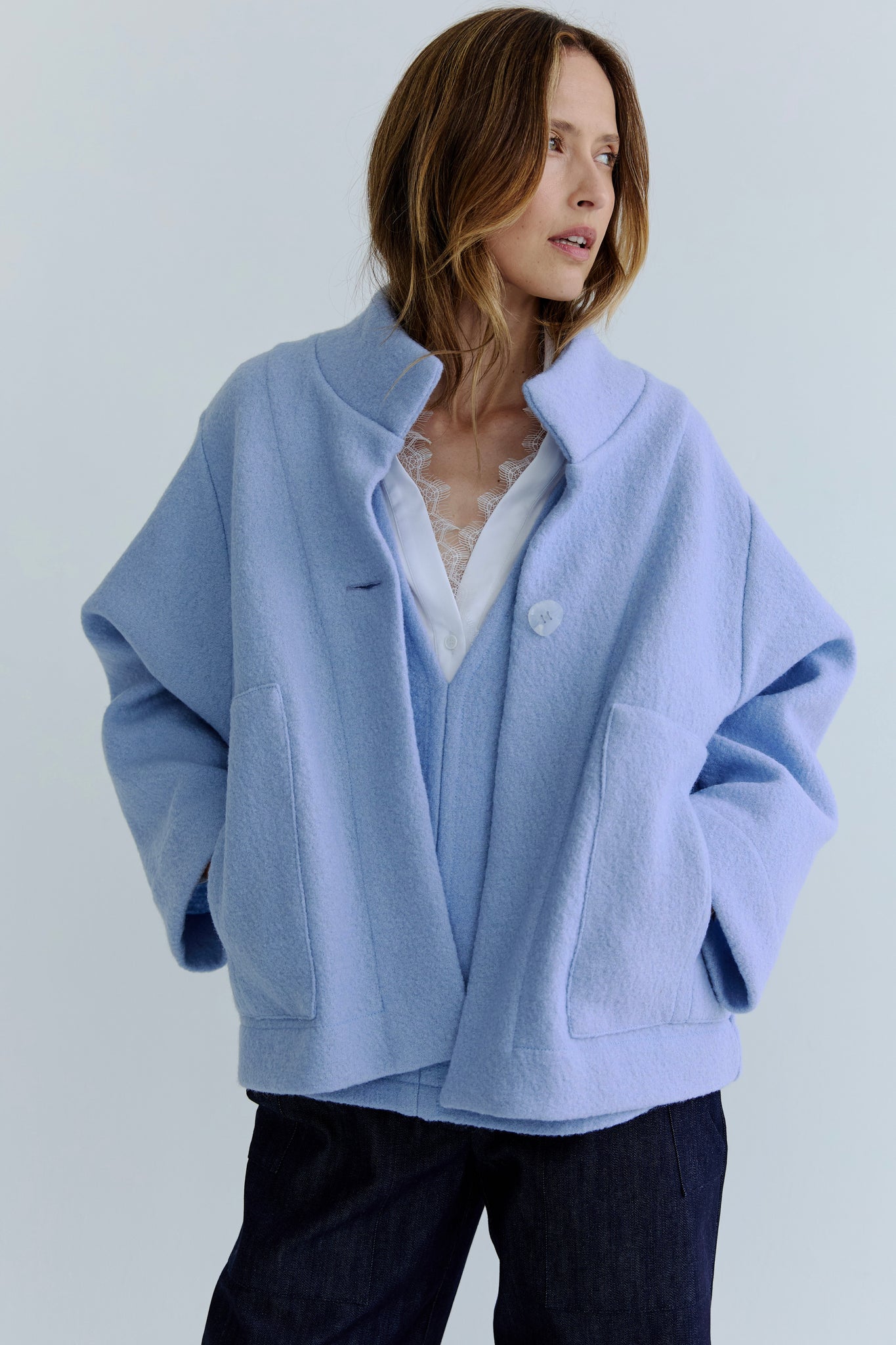 Aude Jacket - Cornflower