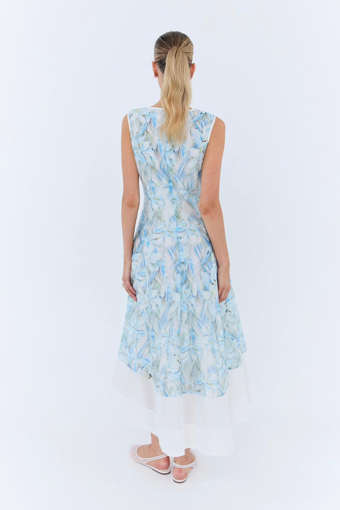 Alexa Maxi Dress - Blue Floral