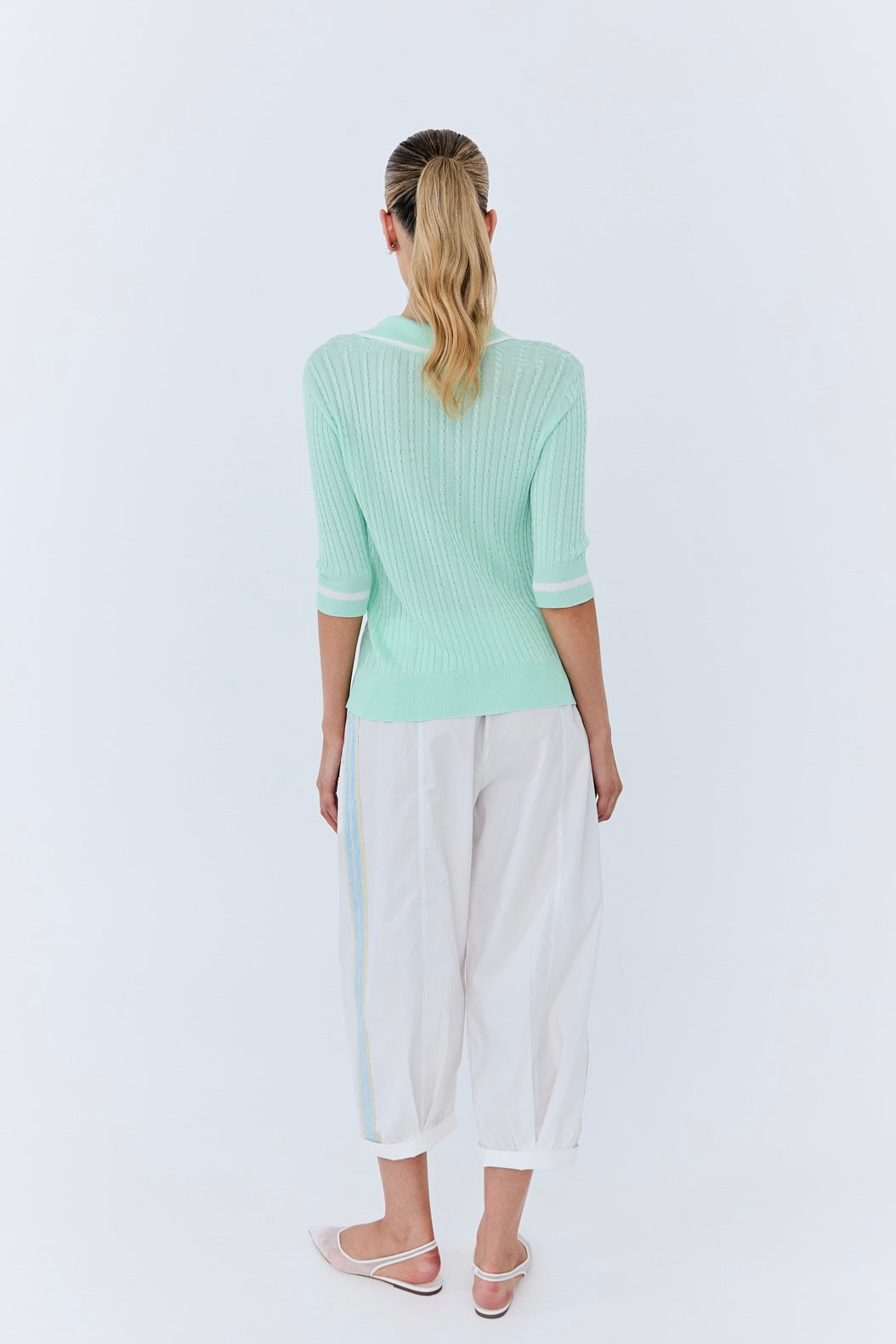 Michèle Polo Knit - Mint