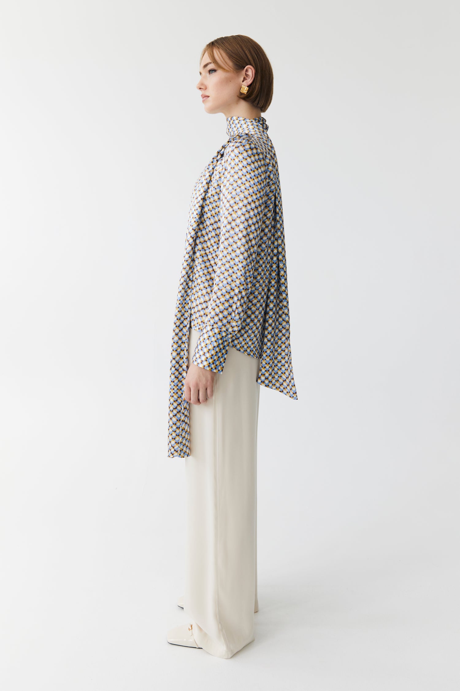 Elodie Blouse - Silk Print