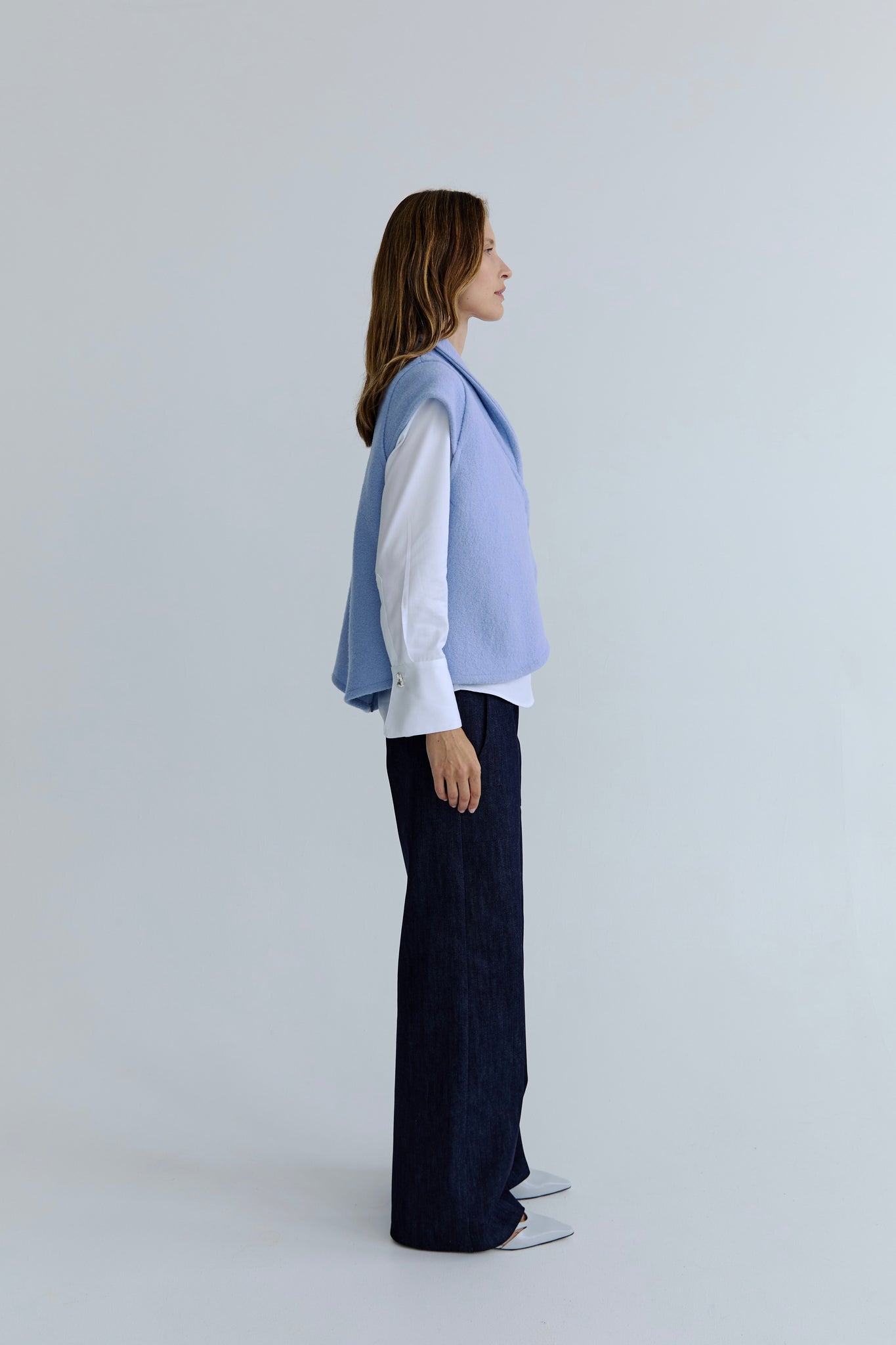 Francis Vest - Cornflower