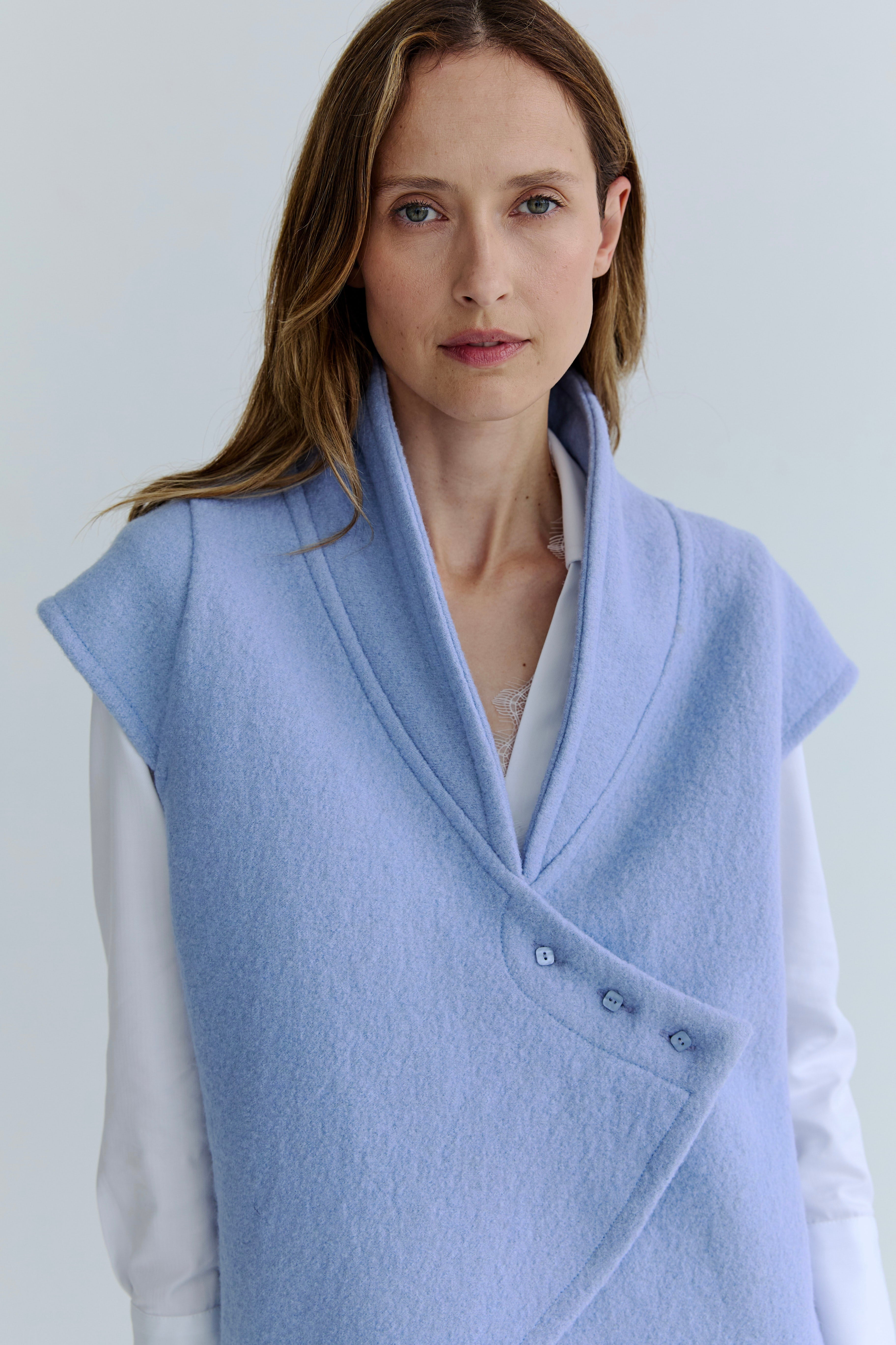 Francis Vest - Cornflower