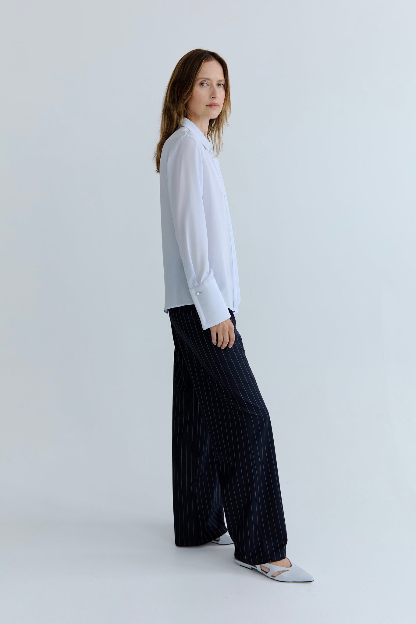 Sylvie Shirt - Powder Blue