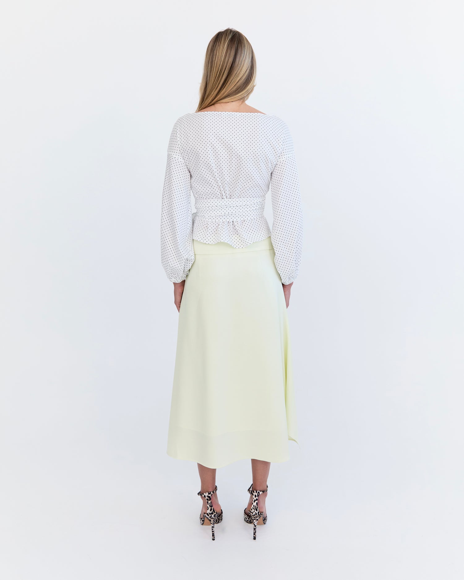 Antonette Blouse - Polka Dot