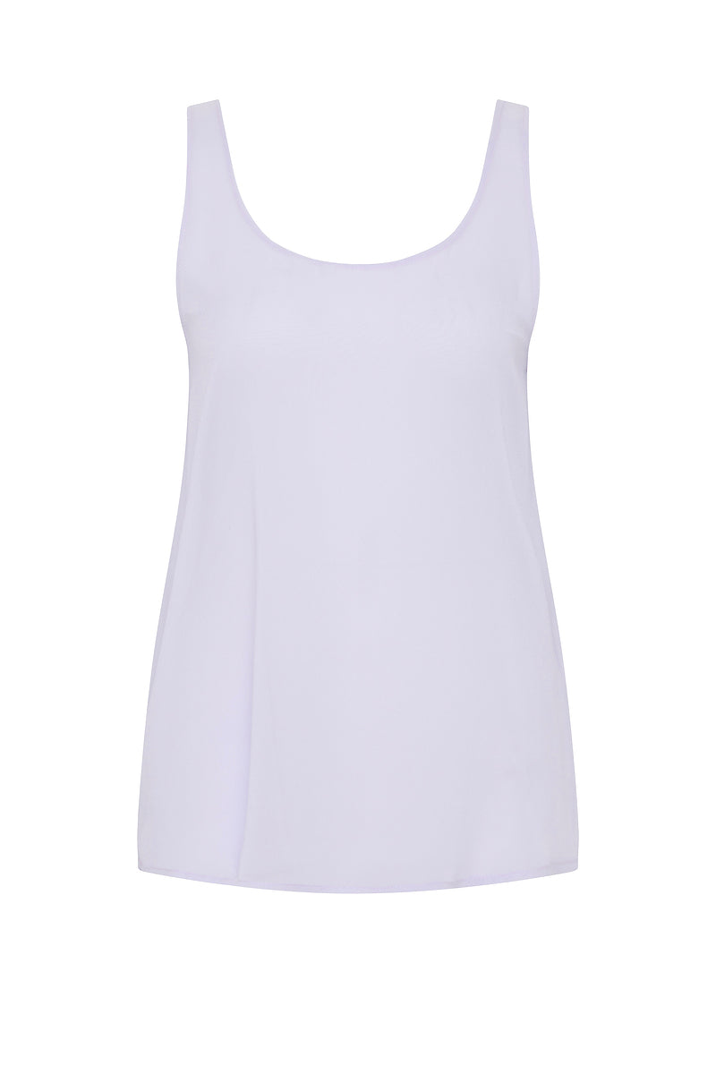 Elodie Silk Blouse - Lilac