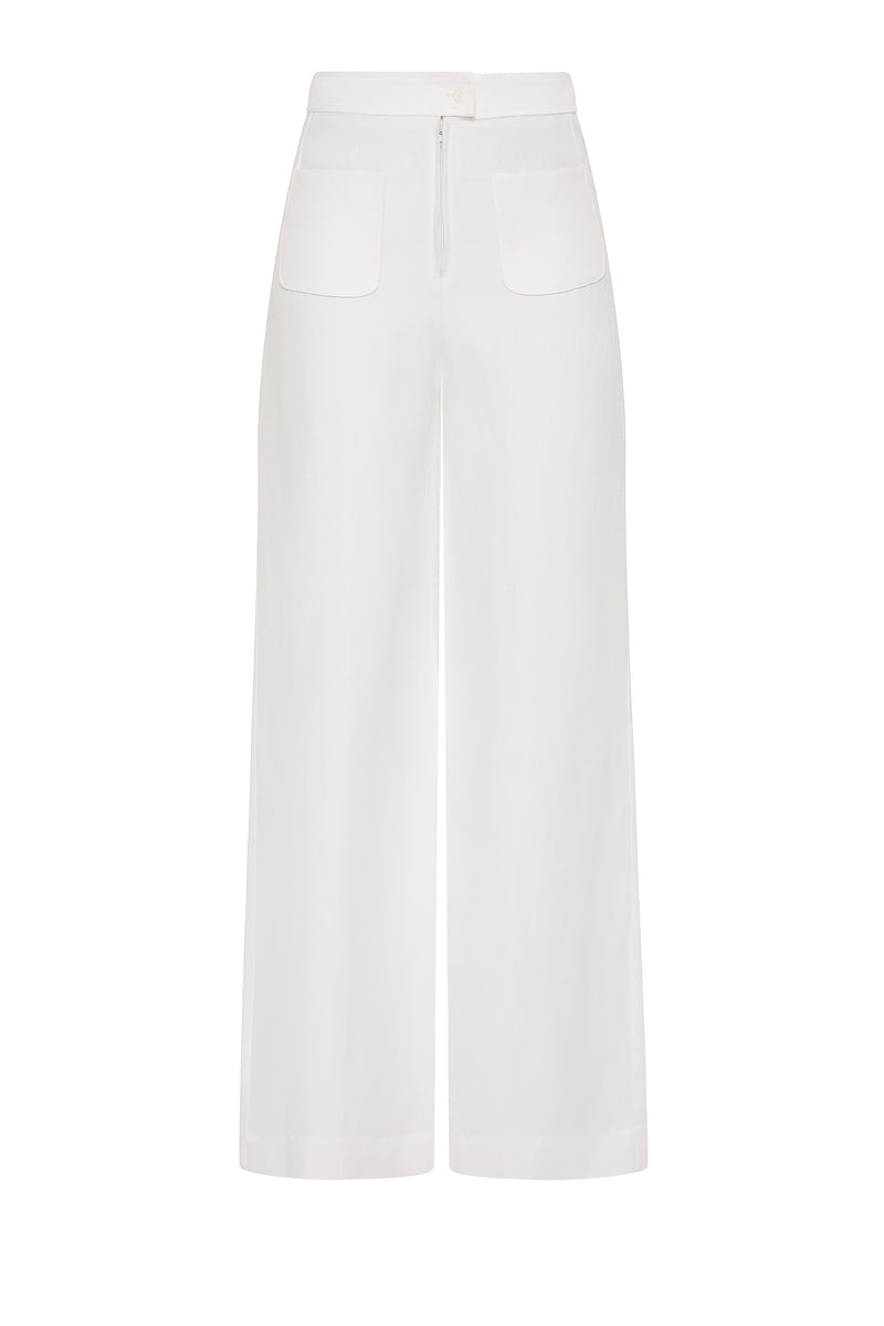 Charlotte Pant - White