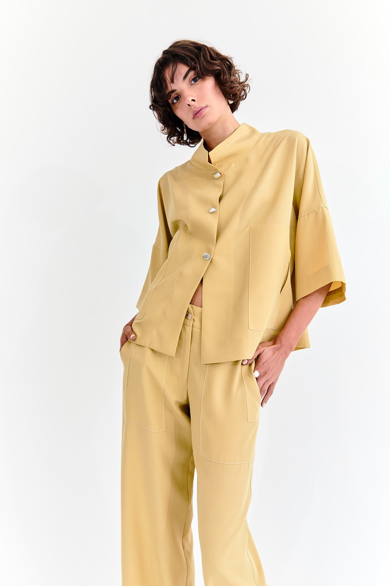 Marlene Pant - Mustard