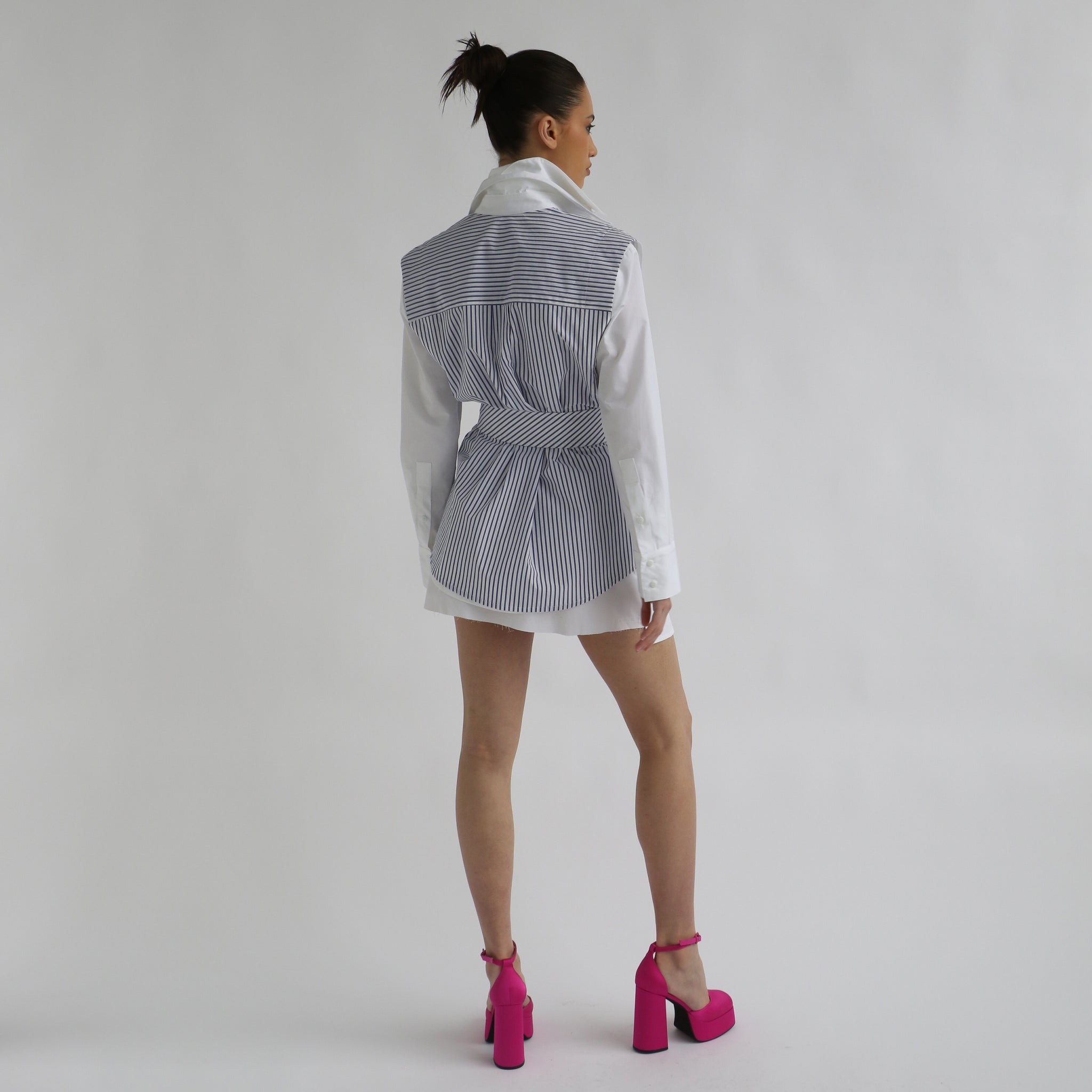 Justin Stripe Sleeveless Shirt