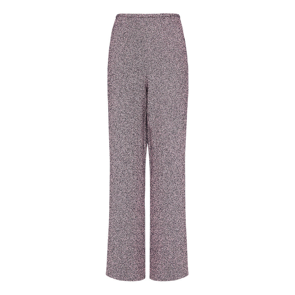 Dawn Pant Purple Tweed